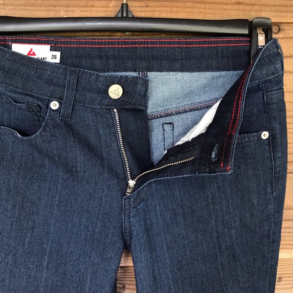 American Giant 218 Skinny Jeans in Mountain Wash Size 26 - Picture 11 of 12